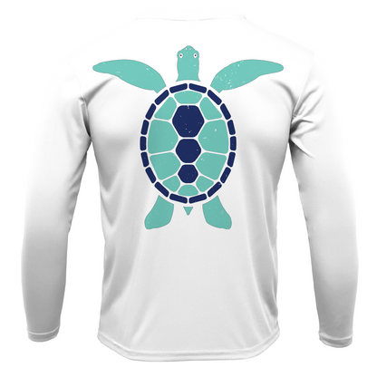 Saltwater Born Key West, FL Turtle Long Sleeve UPF 50+ Dry-Fit Shirt