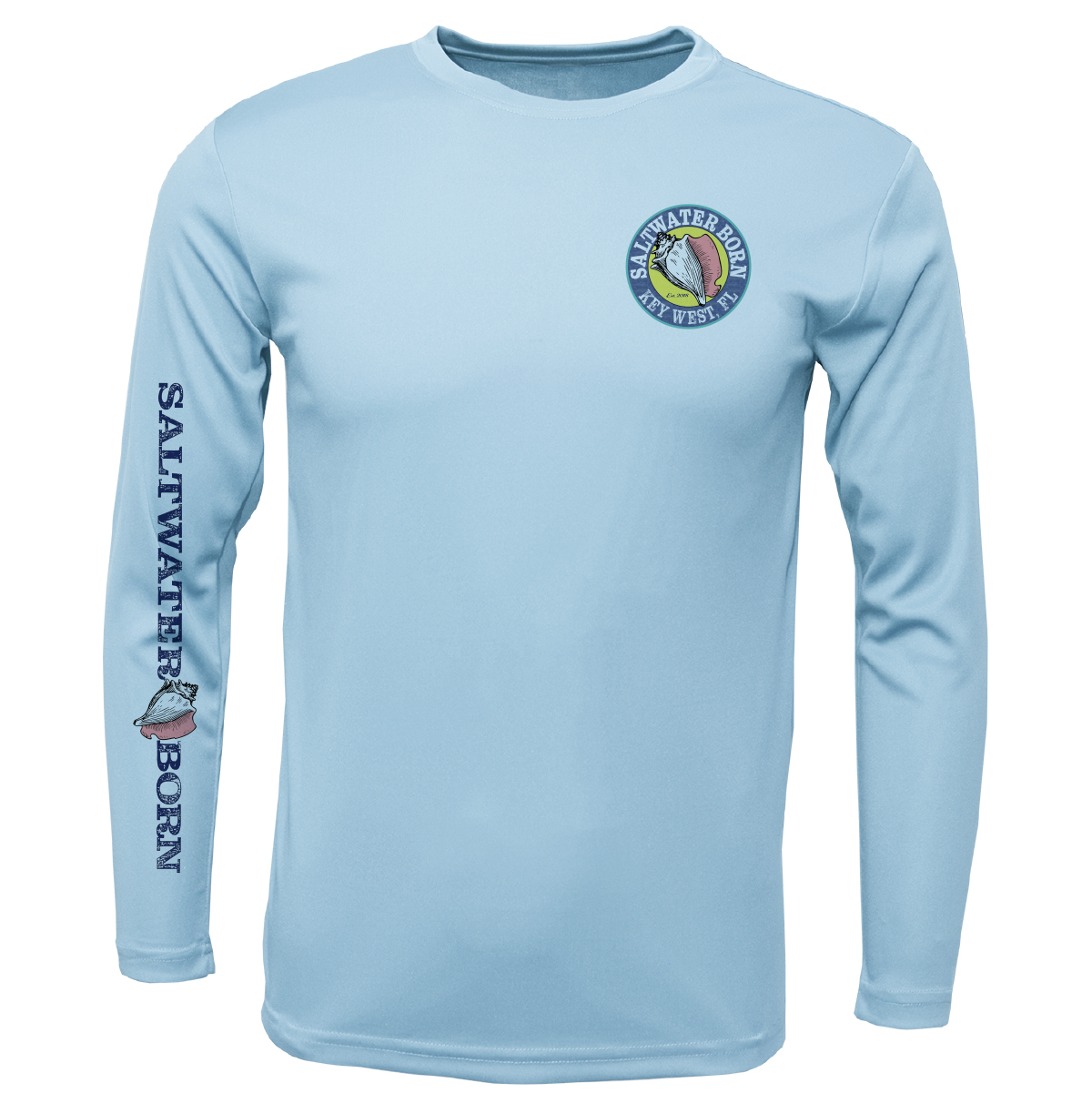 Saltwater Born Key West Wahoo Long Sleeve UPF 50+ Dry-Fit Shirt