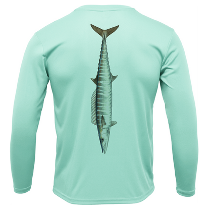 Saltwater Born Key West Wahoo Long Sleeve UPF 50+ Dry-Fit Shirt