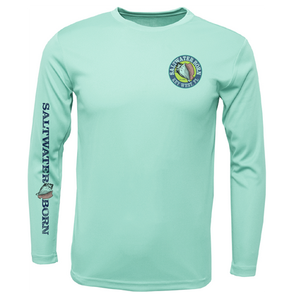 Saltwater Born Key West Wahoo Long Sleeve UPF 50+ Dry-Fit Shirt