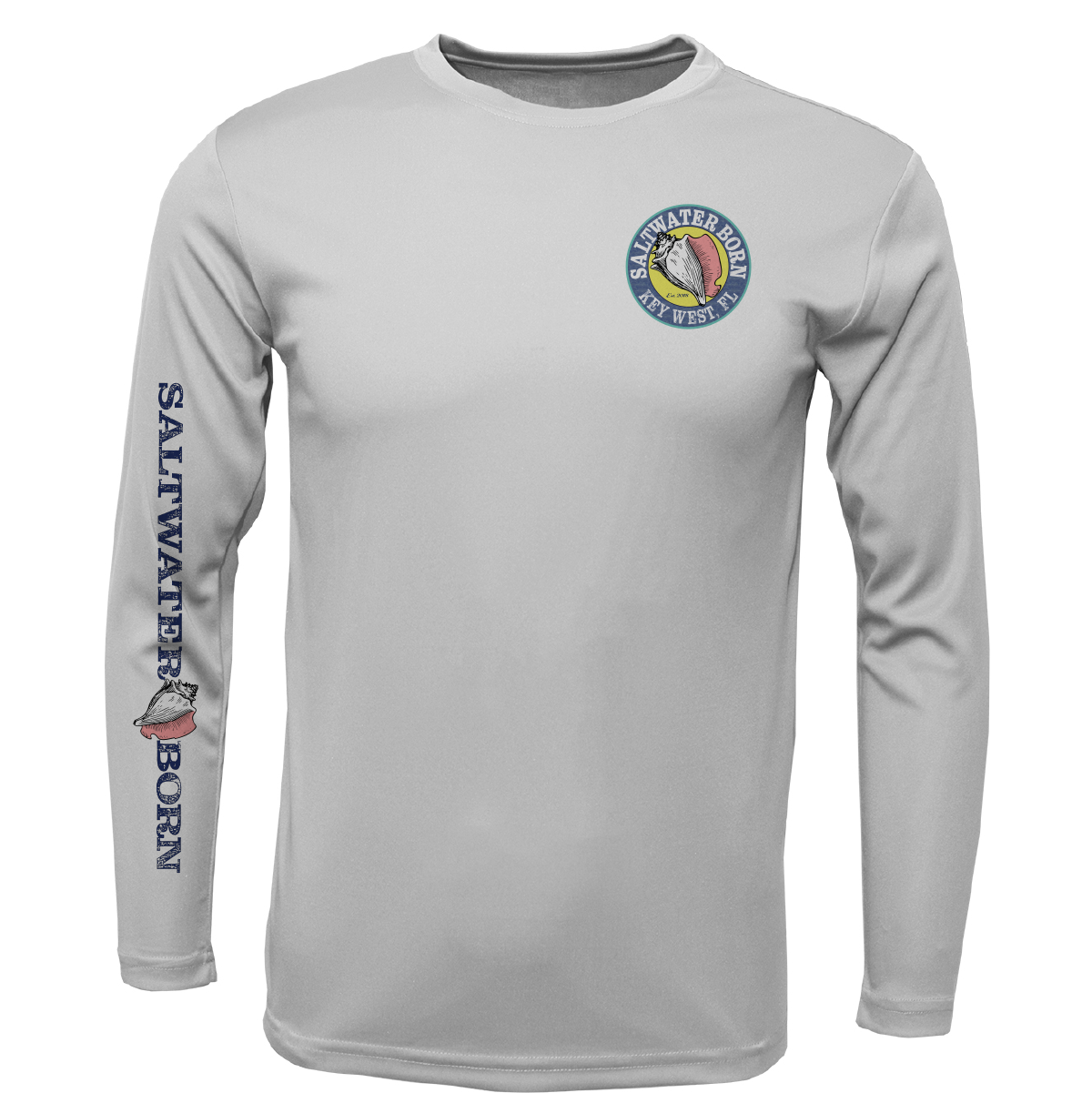 Saltwater Born Key West Wahoo Long Sleeve UPF 50+ Dry-Fit Shirt
