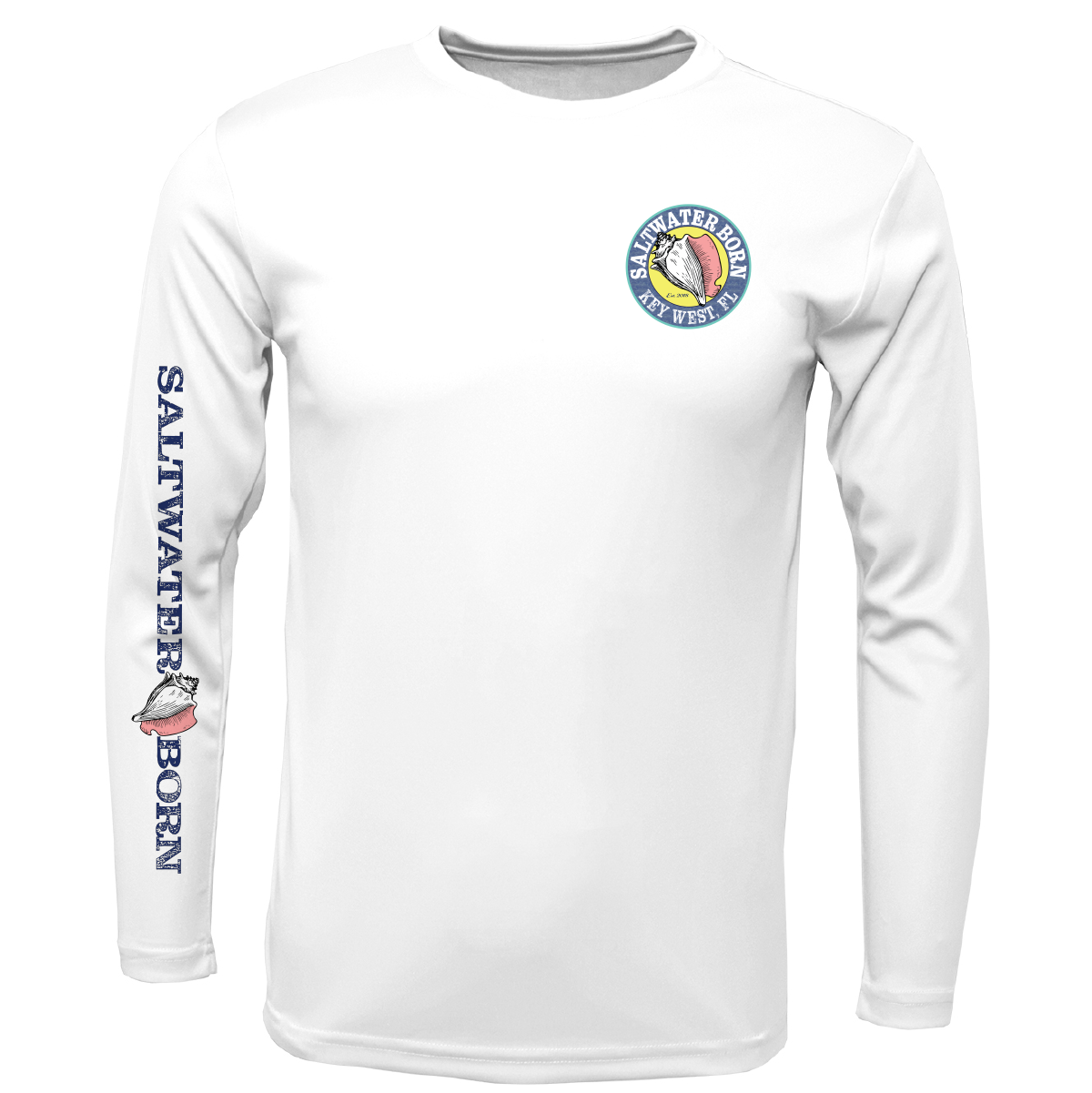 Saltwater Born Key West Wahoo Long Sleeve UPF 50+ Dry-Fit Shirt