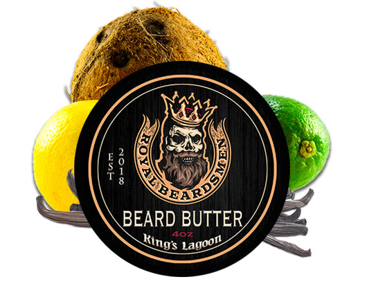 Royal Beardsmen King's Lagoon 4oz Premium Beard Butter