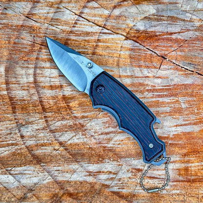 Near Zero Pocket Knife - Wooden Warrior