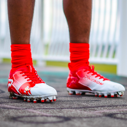 Knuckles the Echidna Football Cleats - Quantum Speed by Phenom Elite