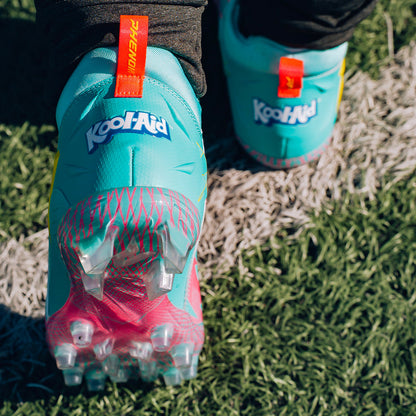 Phenom Elite Kool-Aid 'Sharkleberry Fin' Football Cleats - Quantum Speed by Phenom Elite
