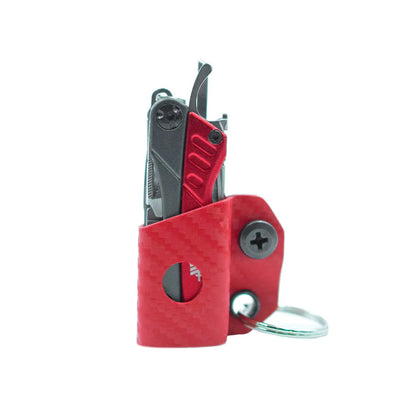 Clip & Carry Kydex Keychain Sheath for the Gerber Dime & Leatherman Squirt