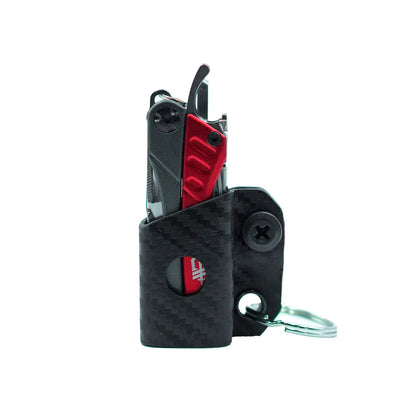 Clip & Carry Kydex Keychain Sheath for the Gerber Dime & Leatherman Squirt