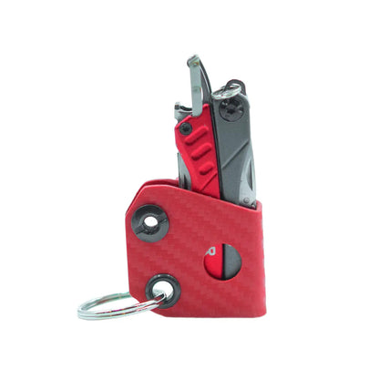 Clip & Carry Kydex Keychain Sheath for the Gerber Dime & Leatherman Squirt