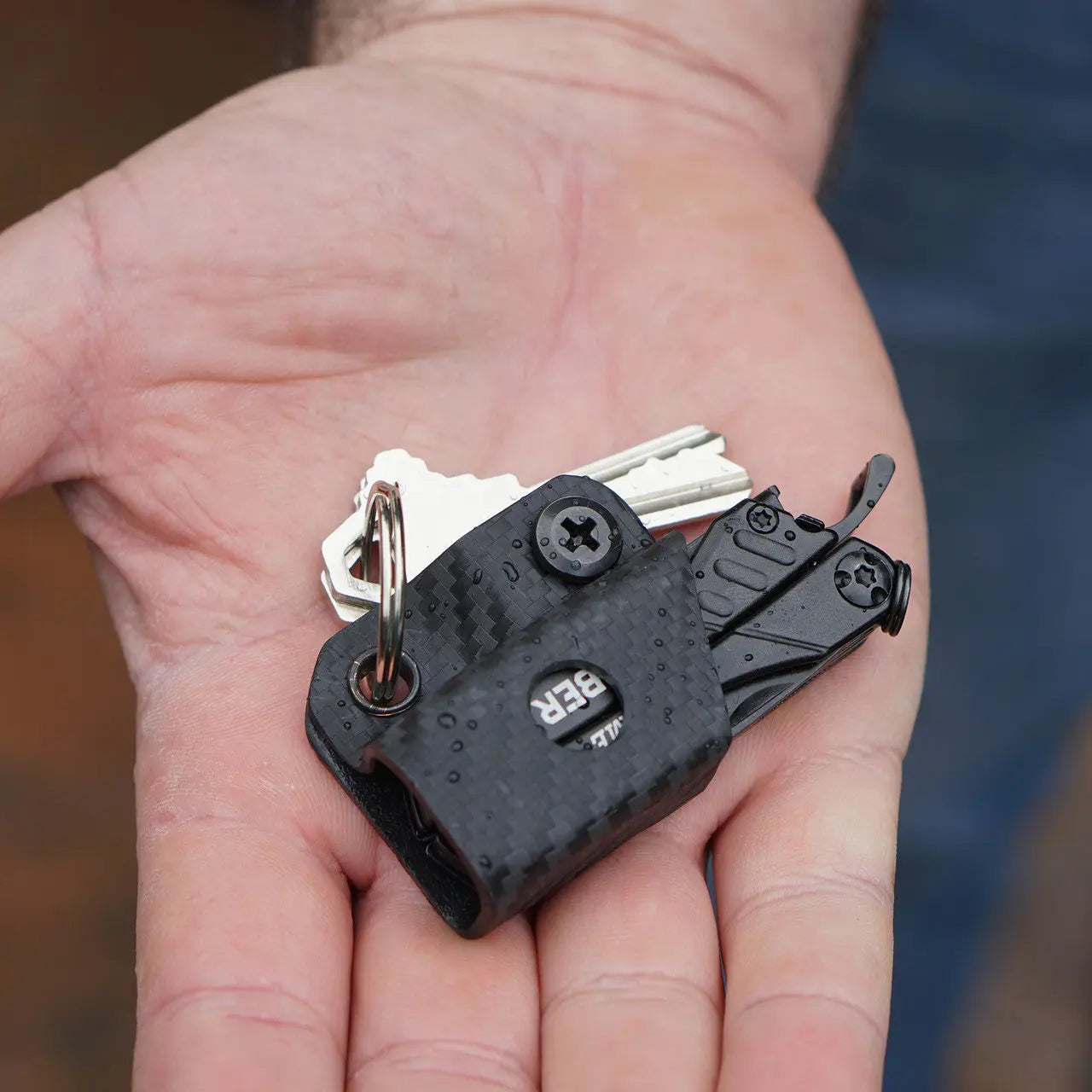 Clip & Carry Kydex Keychain Sheath for the Gerber Dime & Leatherman Squirt