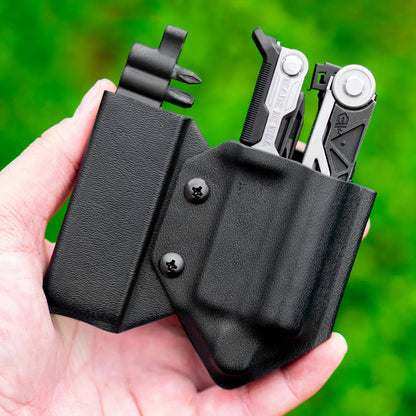 Clip & Carry Kydex Sheath for the Gerber Center-Drive w/ Bit Sidecar