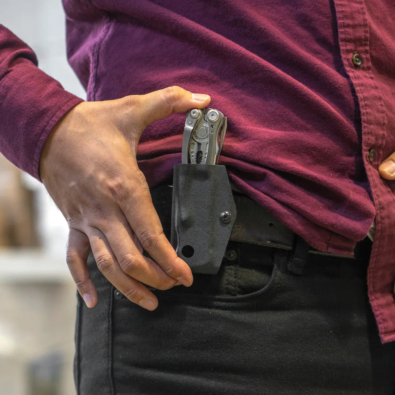 Clip & Carry Kydex Sheath for the Leatherman Skeletool