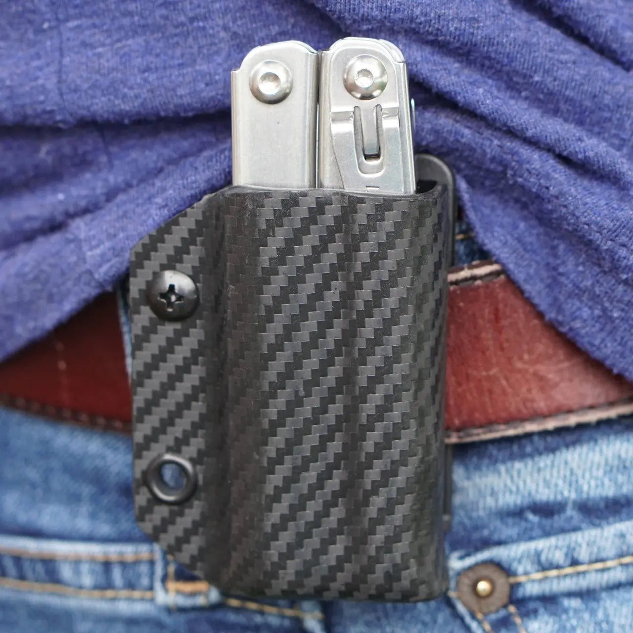 Clip & Carry Kydex Sheath for the Leatherman Wingman & Sidekick & Rebar & Rev