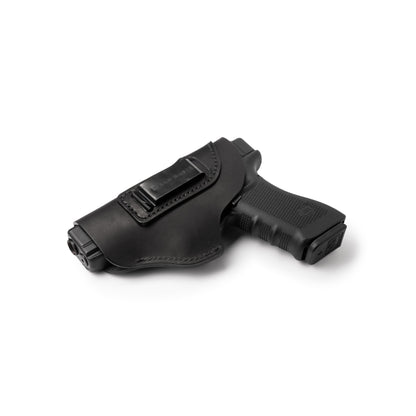Relentless Tactical The Defender Leather IWB Holster - S&W Shield/Glock/XD Handguns - Lifetime Warranty - Made in USA