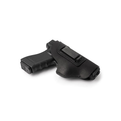 Relentless Tactical The Defender Leather IWB Holster - S&W Shield/Glock/XD Handguns - Lifetime Warranty - Made in USA