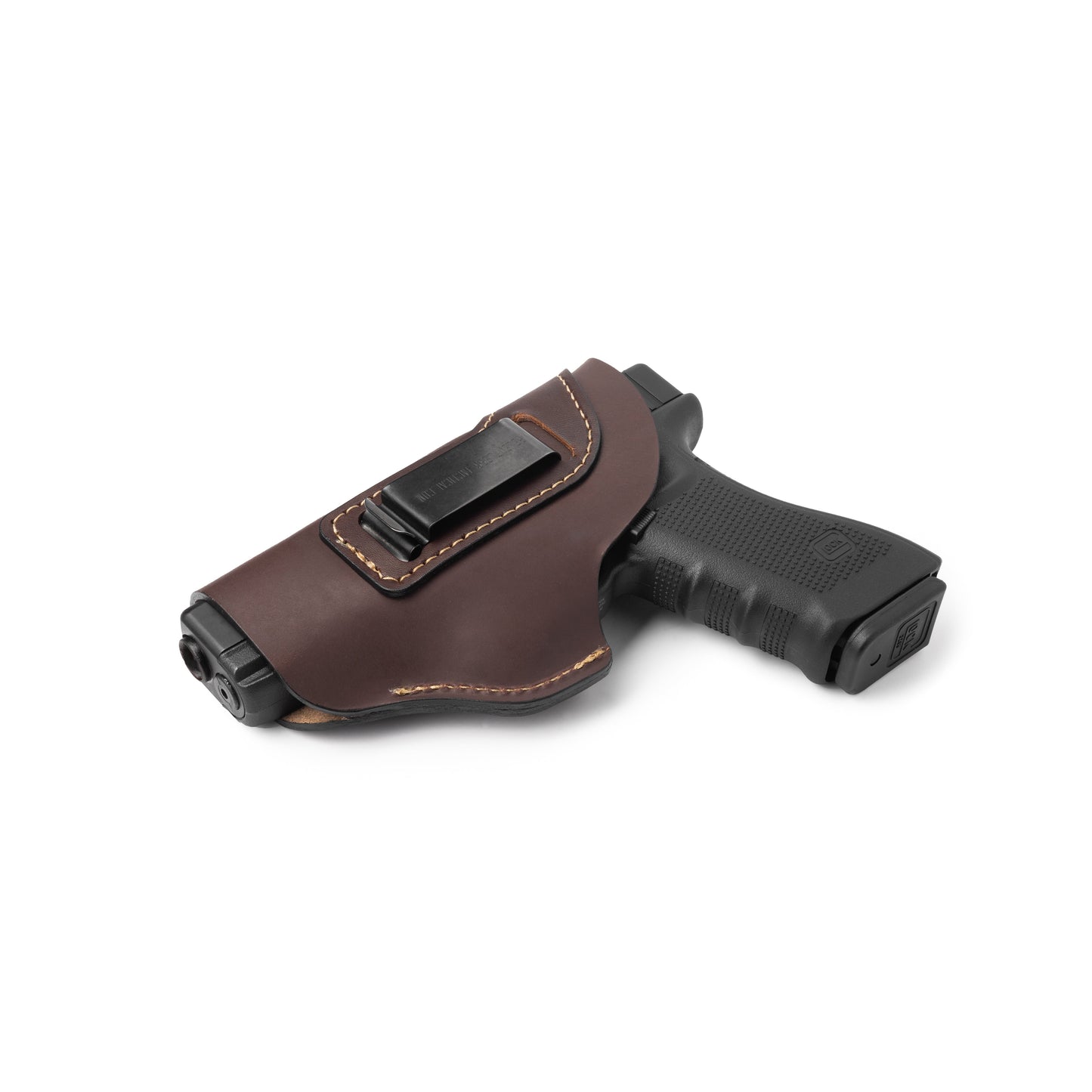 Relentless Tactical The Defender Leather IWB Holster - S&W Shield/Glock/XD Handguns - Lifetime Warranty - Made in USA
