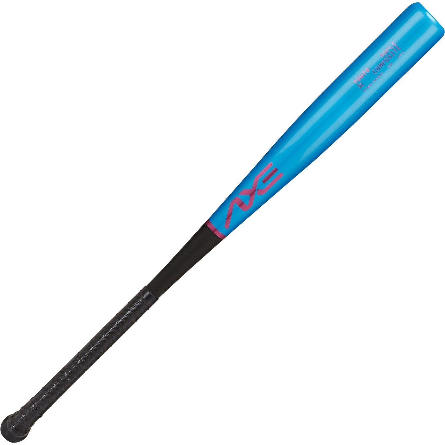 Baden Sports Axe Youth Pro Maple Composite Wood Baseball Bat | -5 | Aqua Strike | Axe Handle