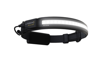 Liteband ACTIV 1000 Lumen LED Wide Beam Rechargeable Headlamp