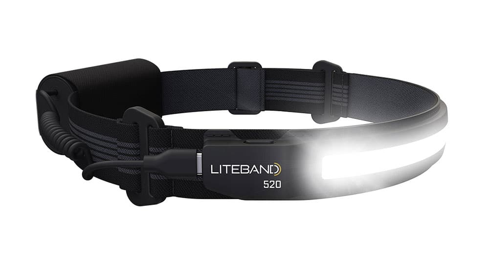 Liteband ACTIV 520 Lumen LED Wide Beam Rechargeable Headlamp