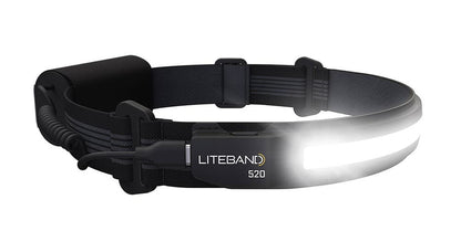 Liteband ACTIV 520 Lumen LED Wide Beam Rechargeable Headlamp