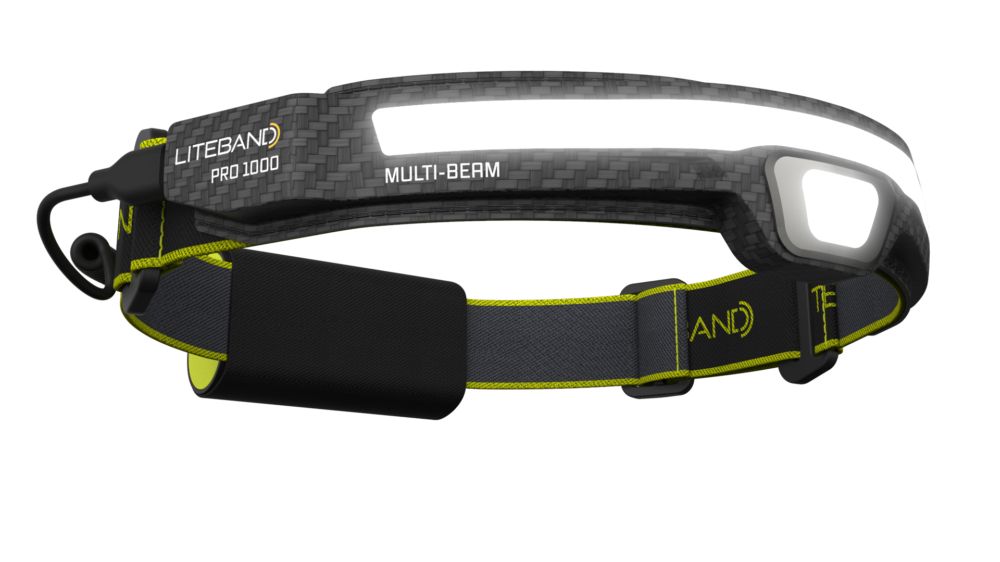 Liteband PRO 1000 Lumen LED Multi-Beam Rechargeable Headlamp