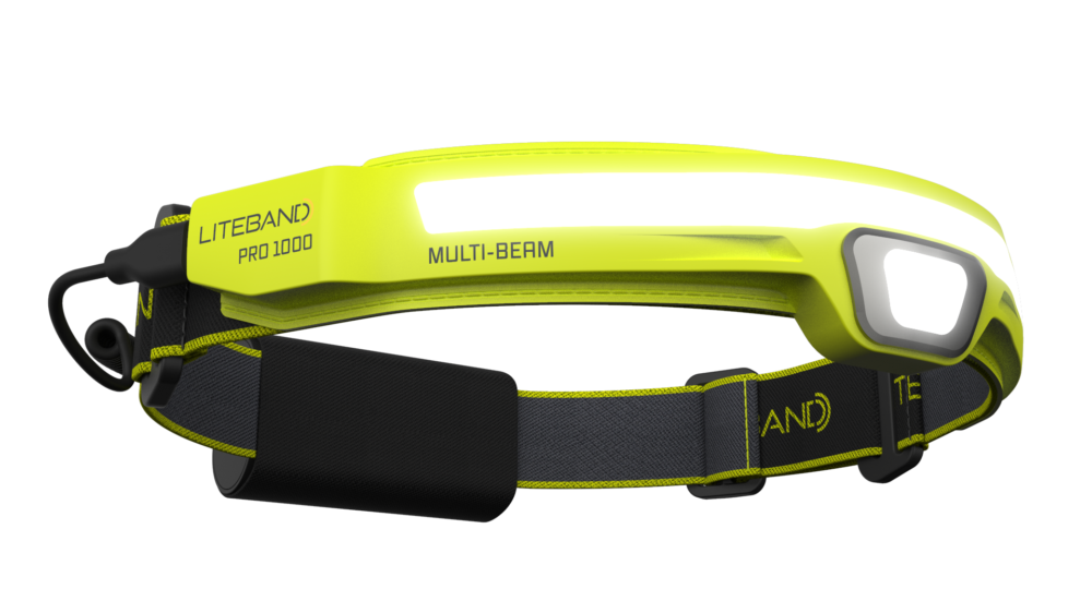 Liteband PRO 1000 Lumen LED Multi-Beam Rechargeable Headlamp