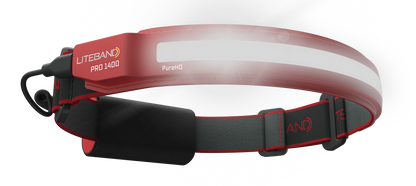 Liteband PRO 1400 Lumen PureHD™ Wide Beam Rechargeable Headlamp