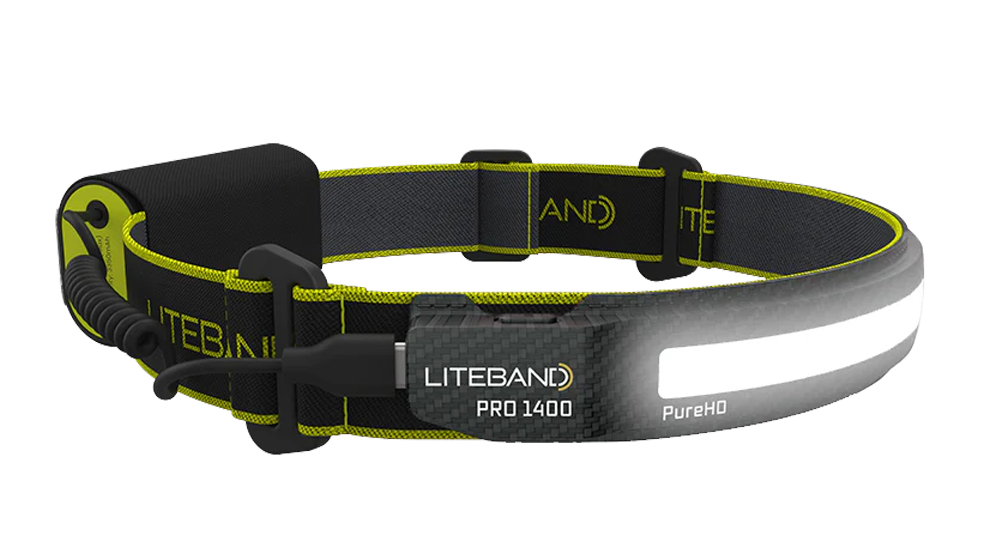 Liteband PRO 1400 Lumen PureHD™ Wide Beam Rechargeable Headlamp