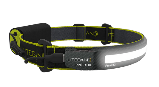Liteband PRO 1400 Lumen PureHD™ Wide Beam Rechargeable Headlamp