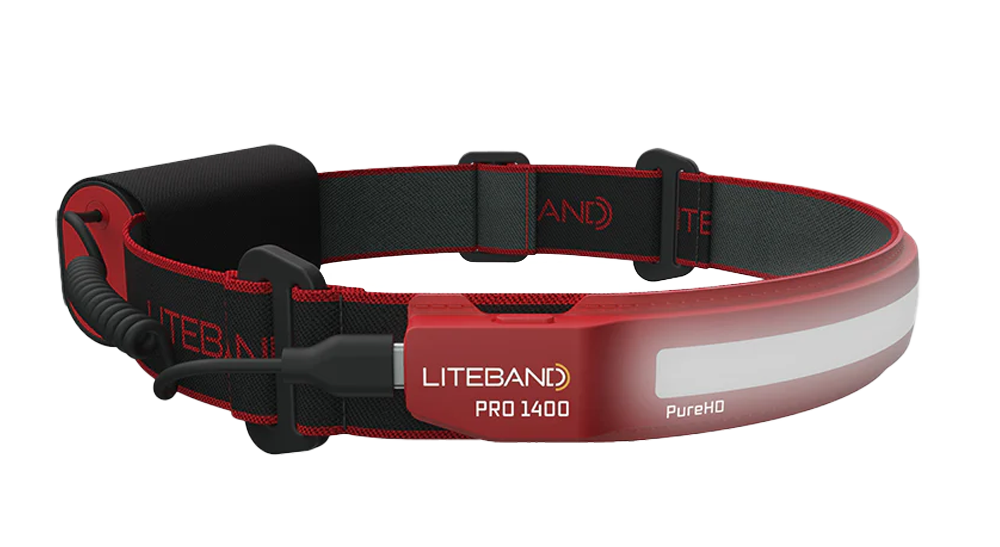 Liteband PRO 1400 Lumen PureHD™ Wide Beam Rechargeable Headlamp