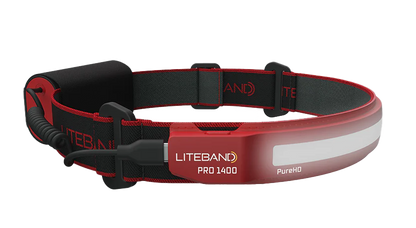 Liteband PRO 1400 Lumen PureHD™ Wide Beam Rechargeable Headlamp