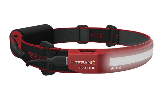 Liteband PRO 1400 Lumen PureHD™ Wide Beam Rechargeable Headlamp
