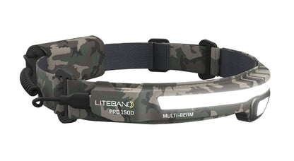 Liteband PRO 1500 Lumen LED Multi-Beam Rechargeable Headlamp