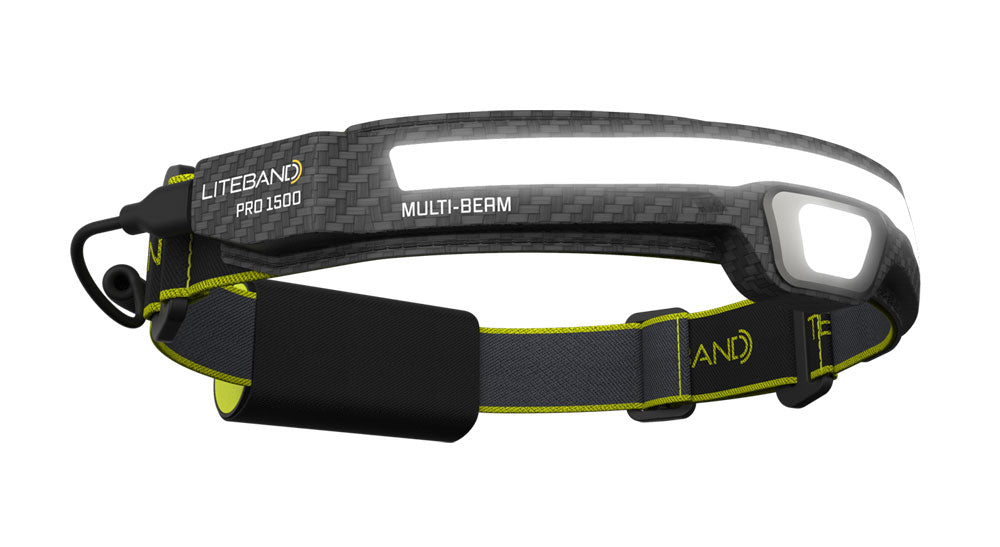 Liteband PRO 1500 Lumen LED Multi-Beam Rechargeable Headlamp