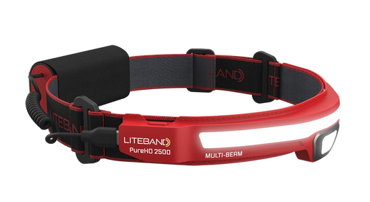 Liteband PRO 2500 Lumen PureHD™ Multi-Beam Rechargeable Headlamp