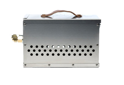 LavaBox The Hekla: 304 Stainless Steel LavaBox with Dual-Burner