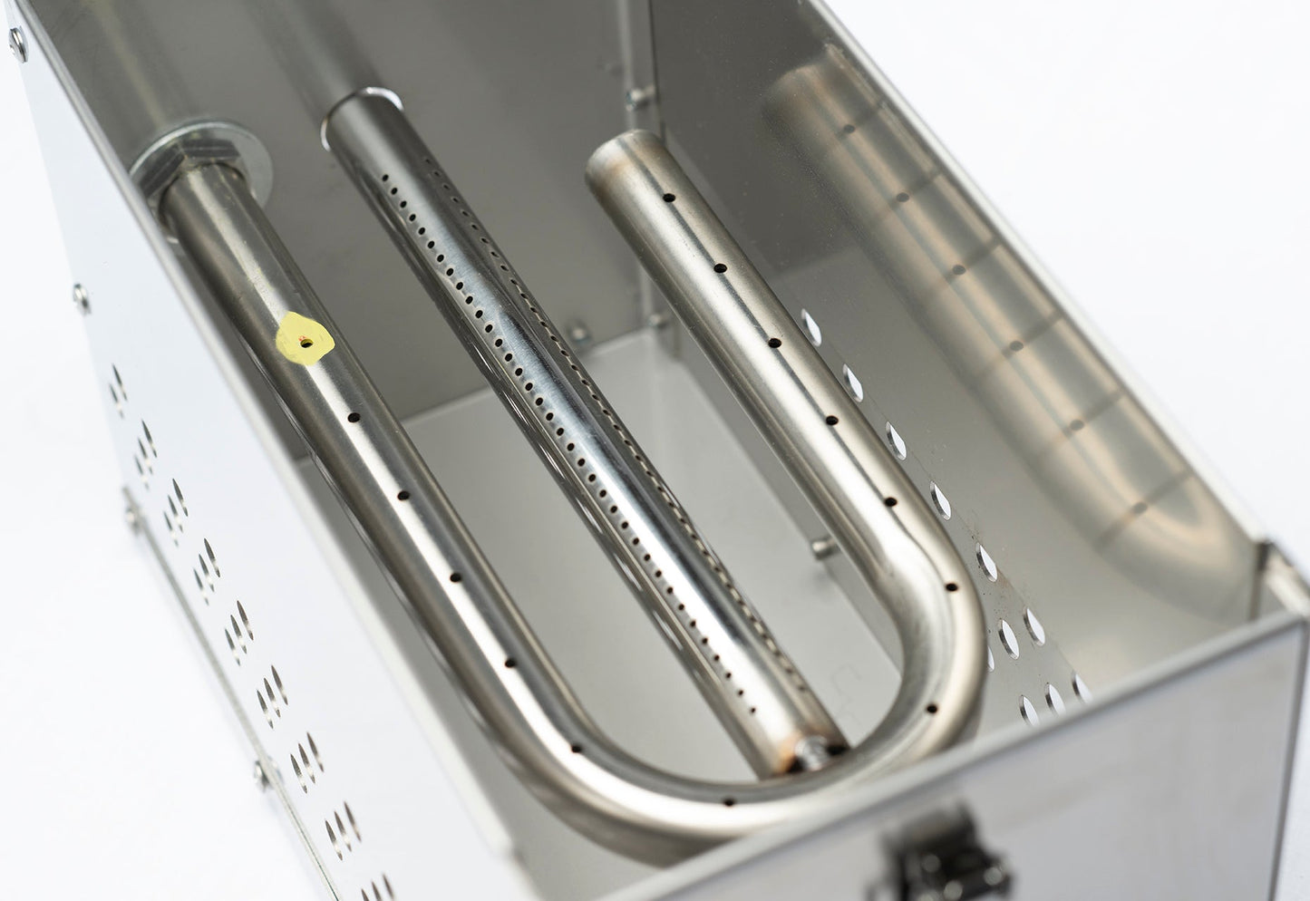 LavaBox The Hekla: 304 Stainless Steel LavaBox with Dual-Burner