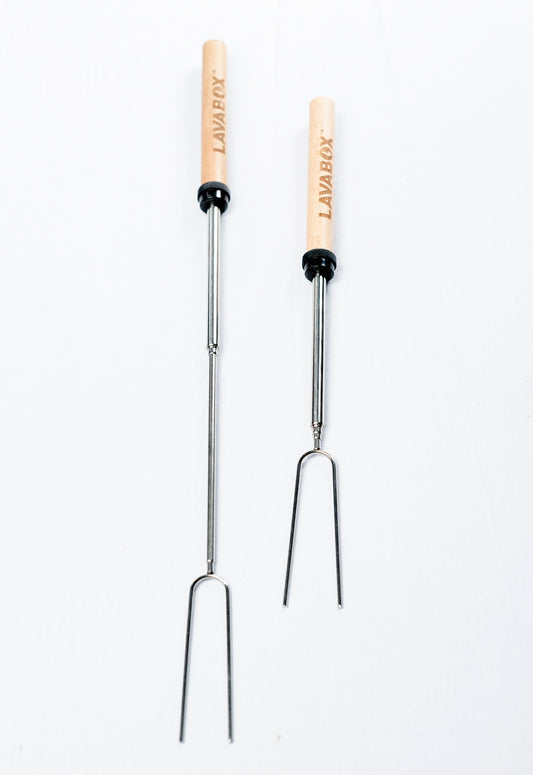 LavaBox Nyx Styxx Telescoping Marshmallow Roasting Sticks: 2 Pack