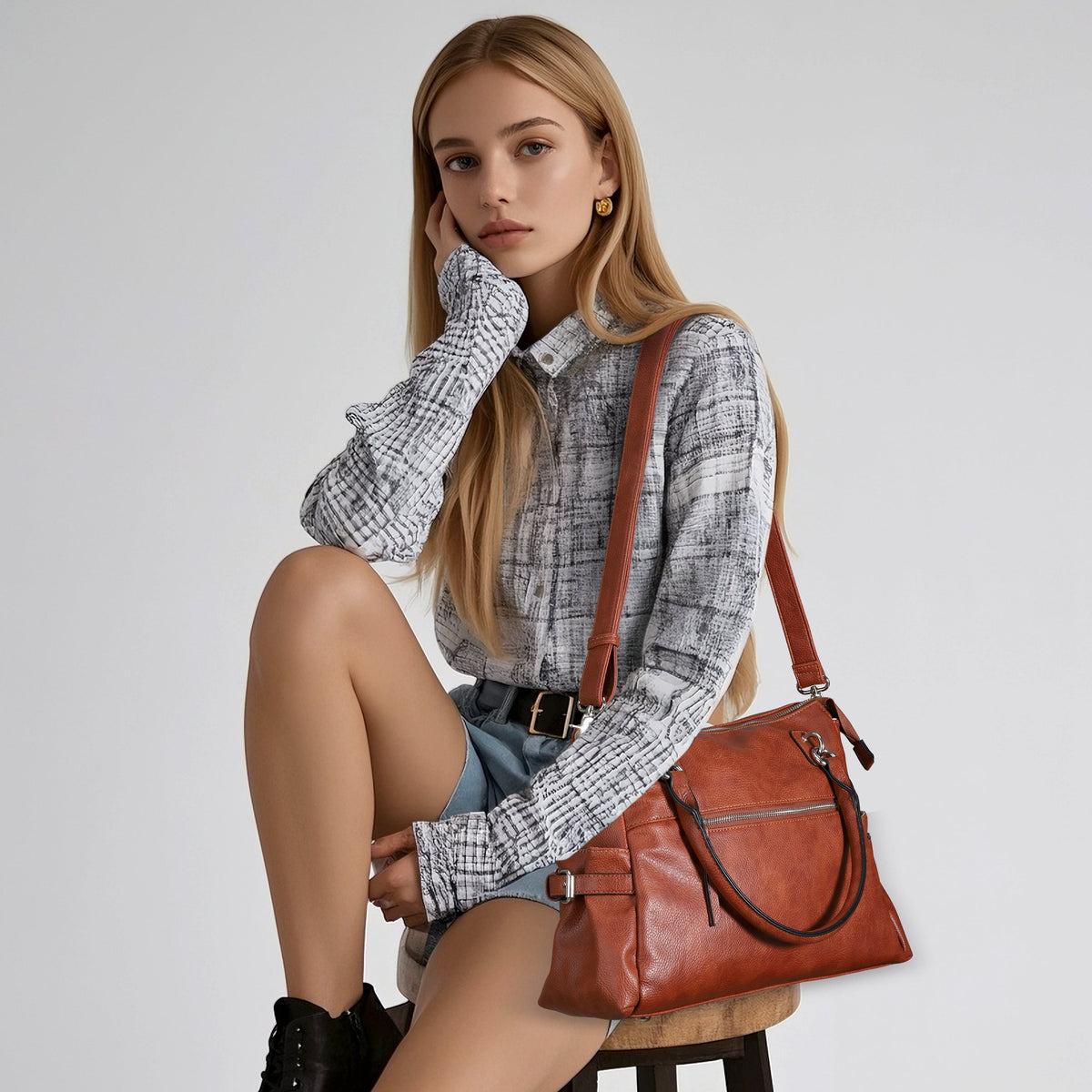 Concealed Carry Jessica Satchel by Lady Conceal