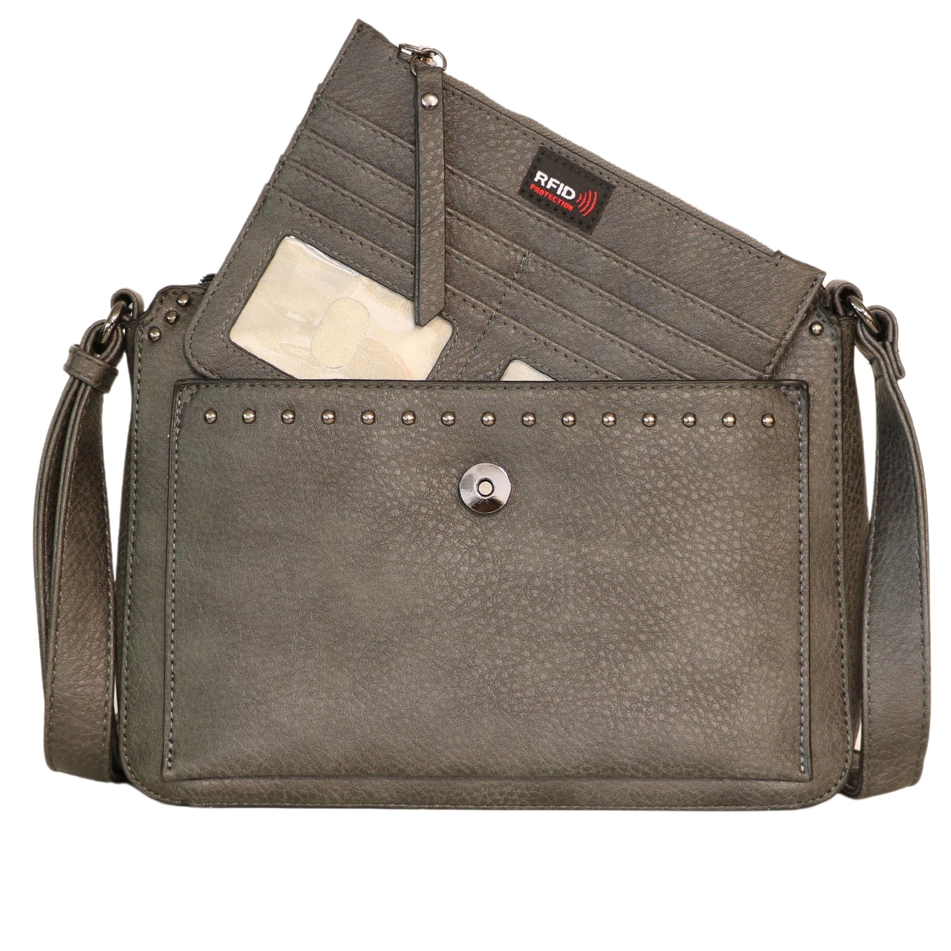 Concealed Carry Kinsley Crossbody with RFID Slim Wallet by Lady Conceal - Angler's Pro Tackle & Outdoors