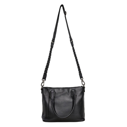 Concealed Carry Bailey Leather Satchel by Lady Conceal