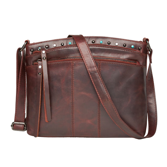 Concealed Carry Brynn Leather Crossbody by Lady Conceal