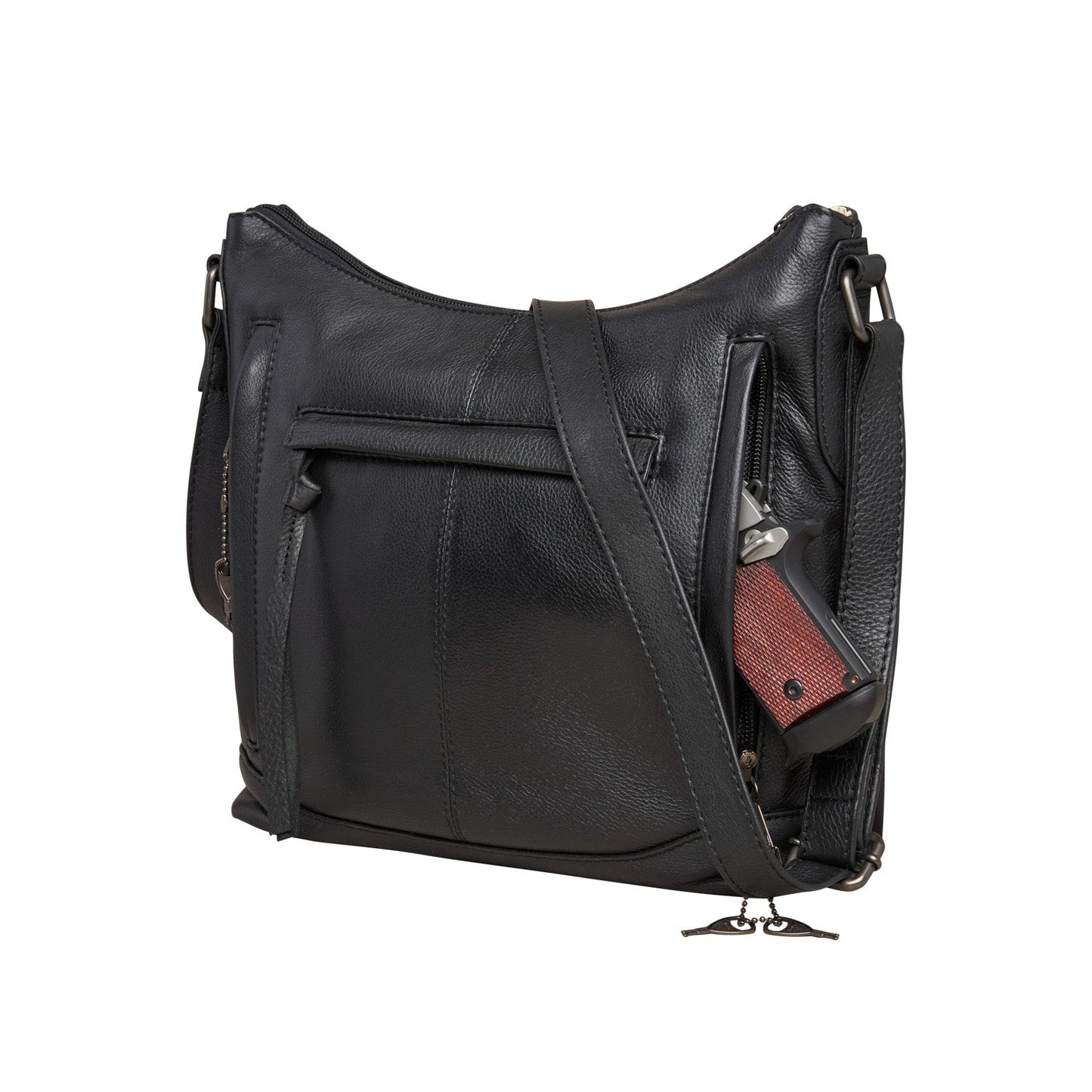 Concealed Carry Purse Blake Leather Crossbody by Lady Conceal