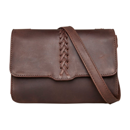 Concealed Carry Jolene Leather Crossbody Organizer by Lady Conceal