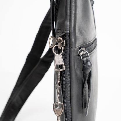 Concealed Carry Unisex Remi Leather Crossbody by Lady Conceal