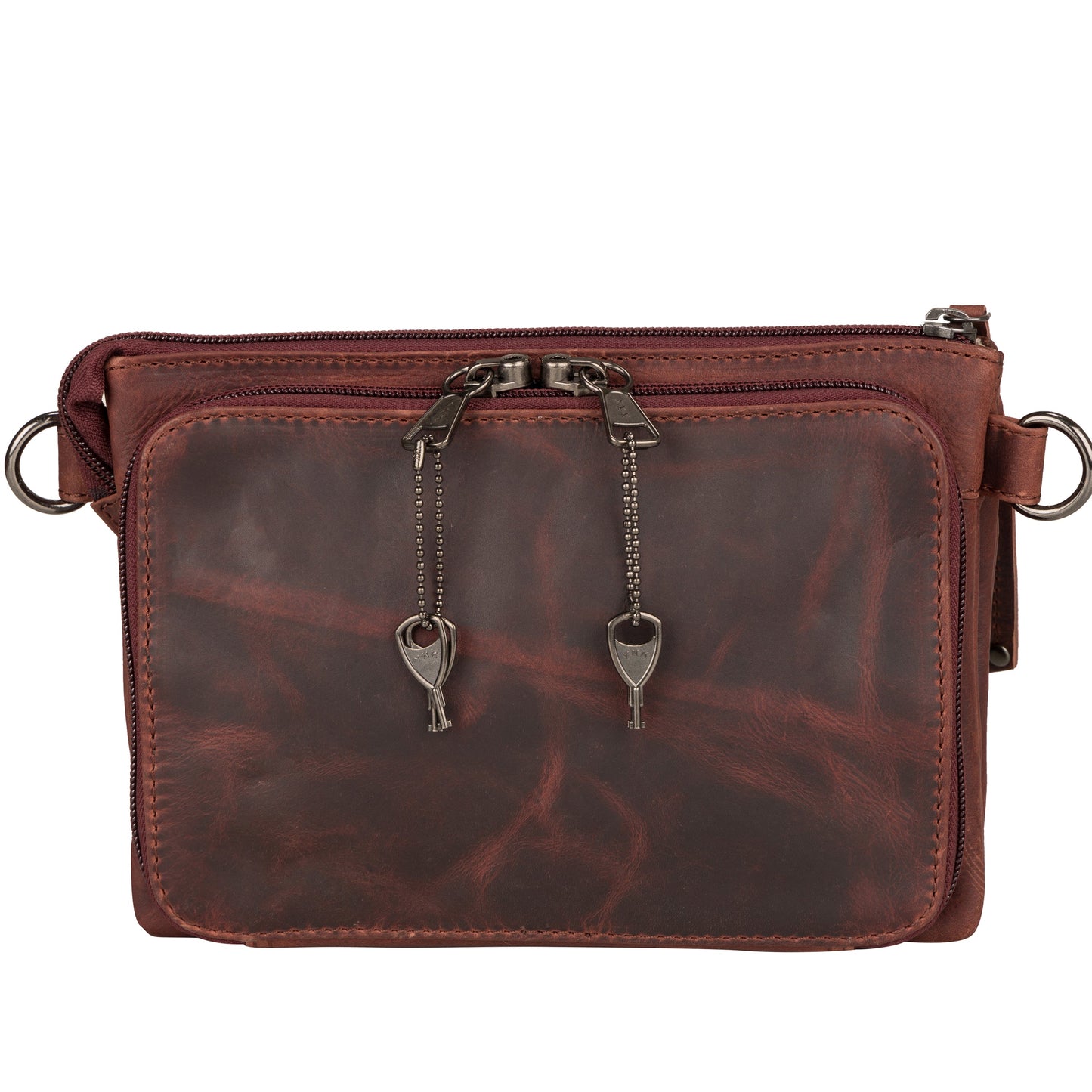 Concealed Carry Natasha Leather Crossbody by Lady Conceal - Angler's Pro Tackle & Outdoors