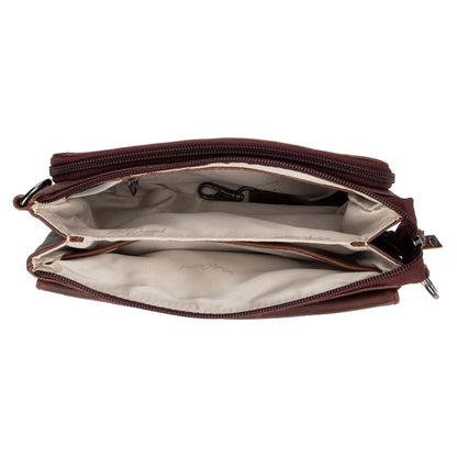 Concealed Carry Natasha Leather Crossbody by Lady Conceal - Angler's Pro Tackle & Outdoors