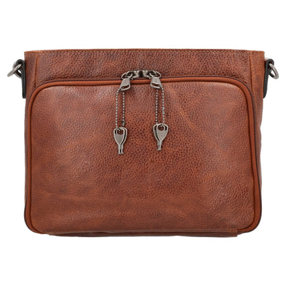 Concealed Carry Zoe Leather Crossbody by Lady Conceal