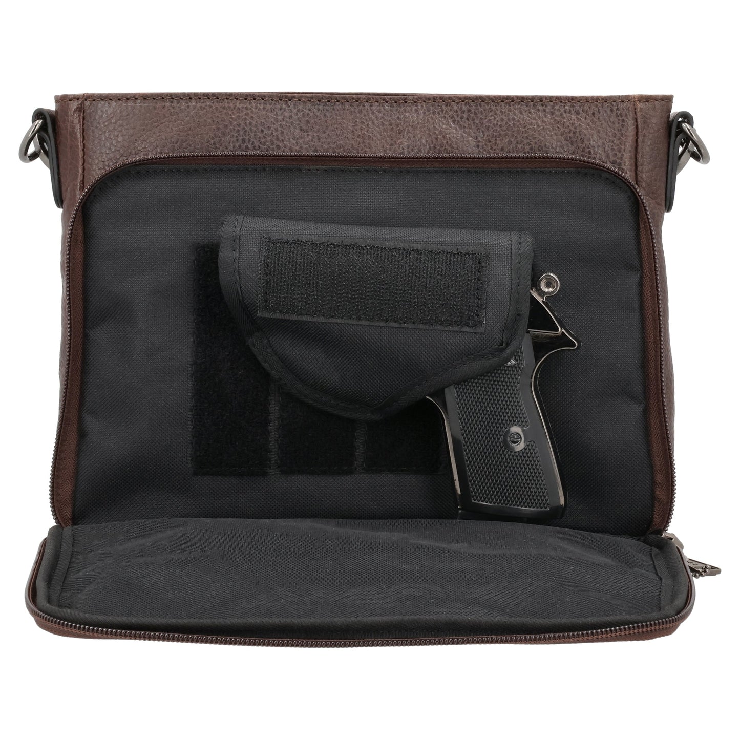 Concealed Carry Zoe Leather Crossbody by Lady Conceal