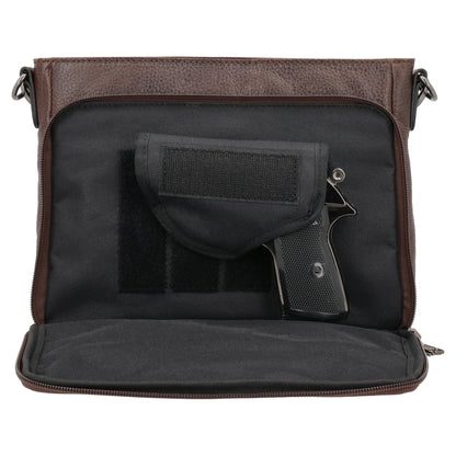 Concealed Carry Zoe Leather Crossbody by Lady Conceal